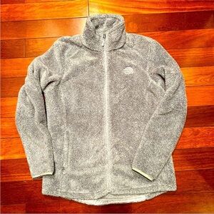 North Face women's like new faux fur jacket size XL